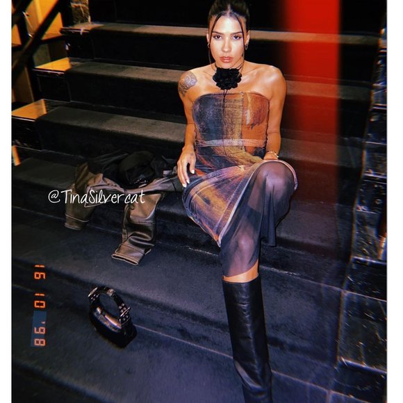 BLOGGER'S FAVE! Zara Strapless Tulle Dress NWT - Picture 6 of 17